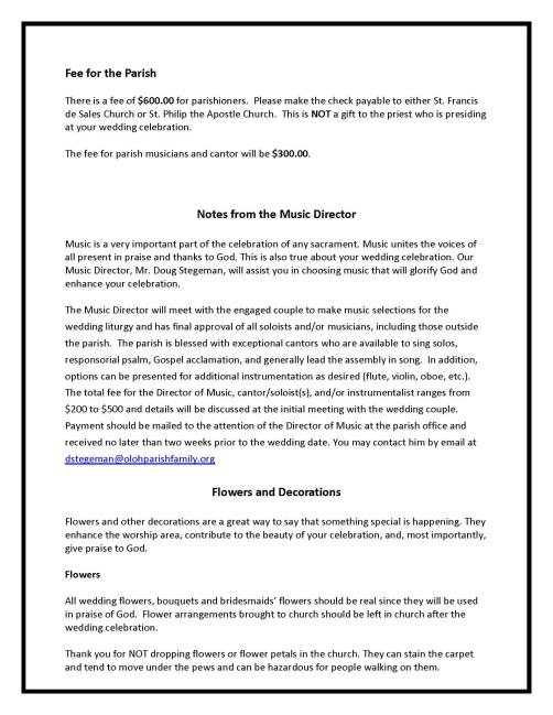 OLOH Wedding Guidelines (website) Page 08