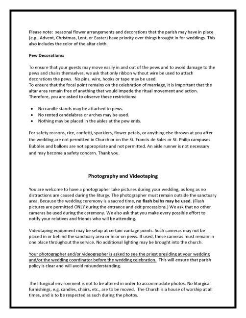 OLOH Wedding Guidelines (website) Page 09